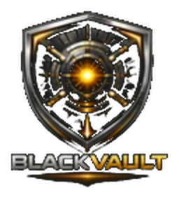 BlackVault logo